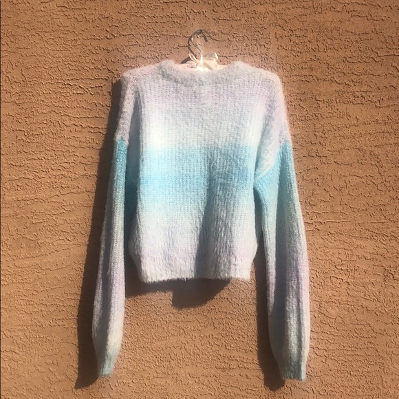 Woman’s Spacedye Crewneck Pullover Sweater - Picture 6 of 8